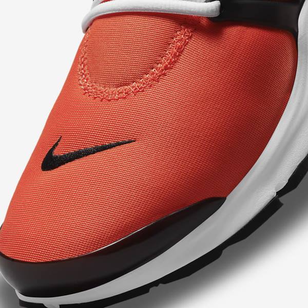 Men's Nike Air Presto Trainers Orange / White / Black | NK684NRB