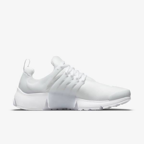 Men's Nike Air Presto Trainers White / Platinum | NK024RQP