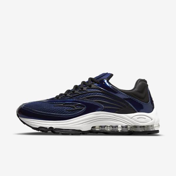 Men\'s Nike Air Tuned Max Trainers Blue / White / Black | NK706AVO