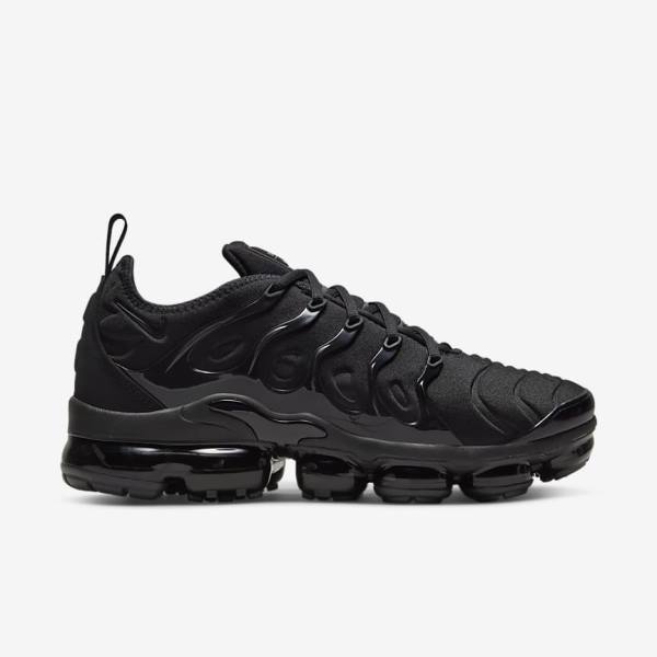 Men's Nike Air VaporMax Plus Trainers Black / Dark Grey | NK456FDX