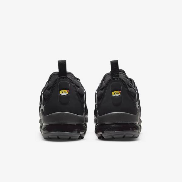 Men's Nike Air VaporMax Plus Trainers Black / Dark Grey | NK456FDX