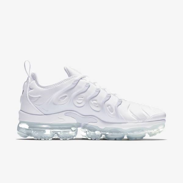 Men's Nike Air VaporMax Plus Trainers White / Platinum / White | NK871GUV