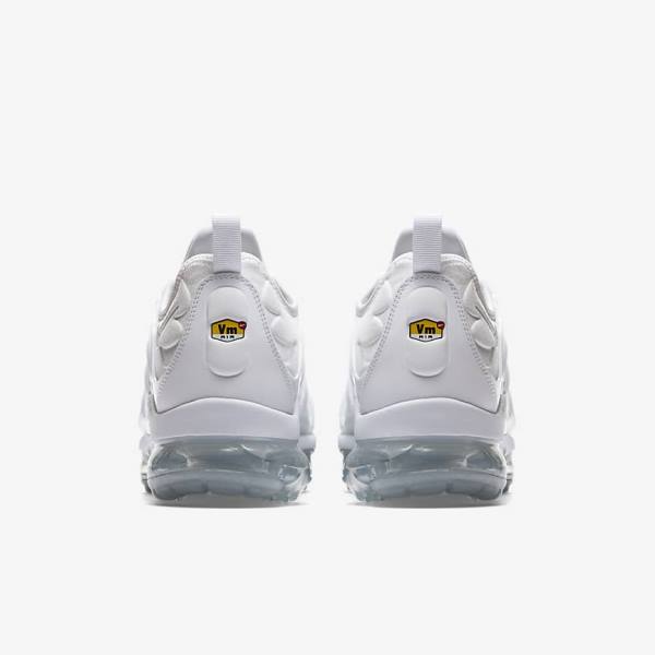 Men's Nike Air VaporMax Plus Trainers White / Platinum / White | NK871GUV