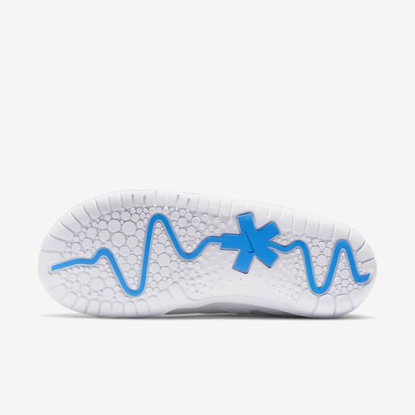 Men's Nike Air Zoom Pulse Trainers White / Blue / Platinum | NK031ALC