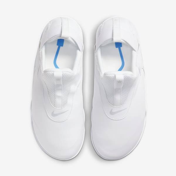 Men's Nike Air Zoom Pulse Trainers White / Blue / Platinum | NK031ALC