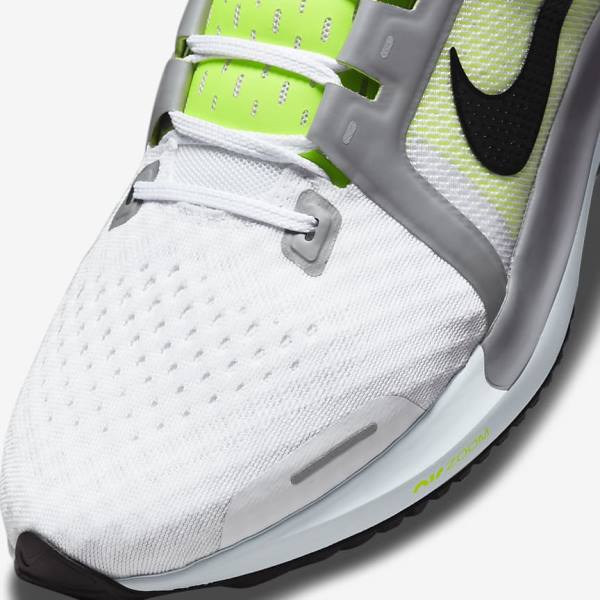 Men's Nike Air Zoom Vomero 16 Running Shoes White / Grey / Black | NK750AUV