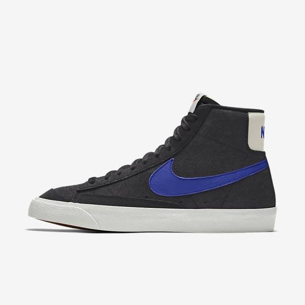 Men\'s Nike Blazer Mid By You Custom Trainers Multicolor | NK239VYC