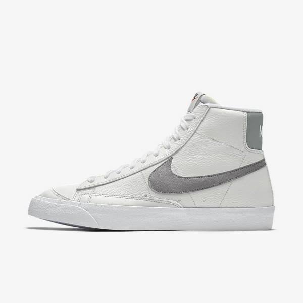 Men\'s Nike Blazer Mid By You Custom Trainers Multicolor | NK982OVA