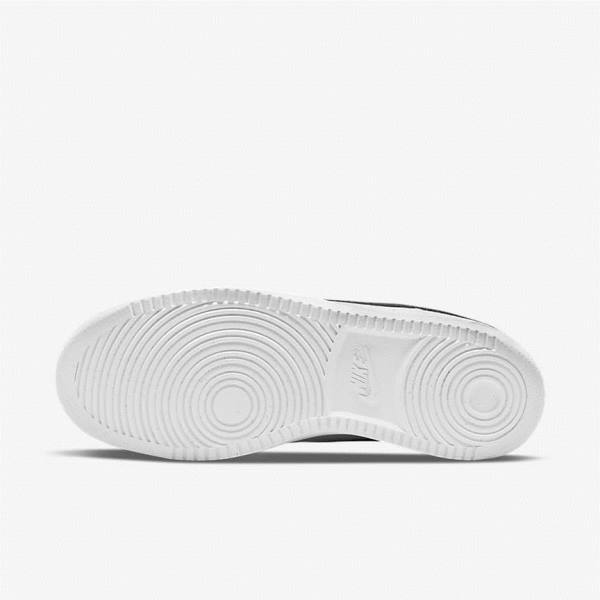 Men's Nike Court Vision Low Next Nature Trainers White / Black | NK086YLD