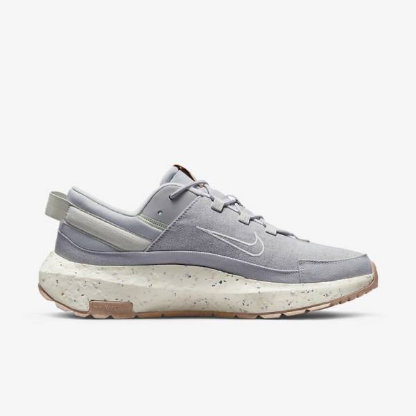 Men's Nike Crater Remixa Trainers Grey / Brown | NK018CLK