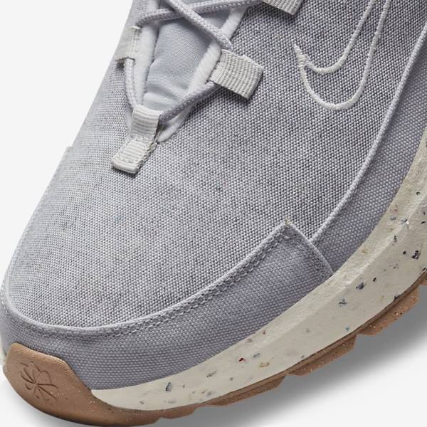 Men's Nike Crater Remixa Trainers Grey / Brown | NK018CLK