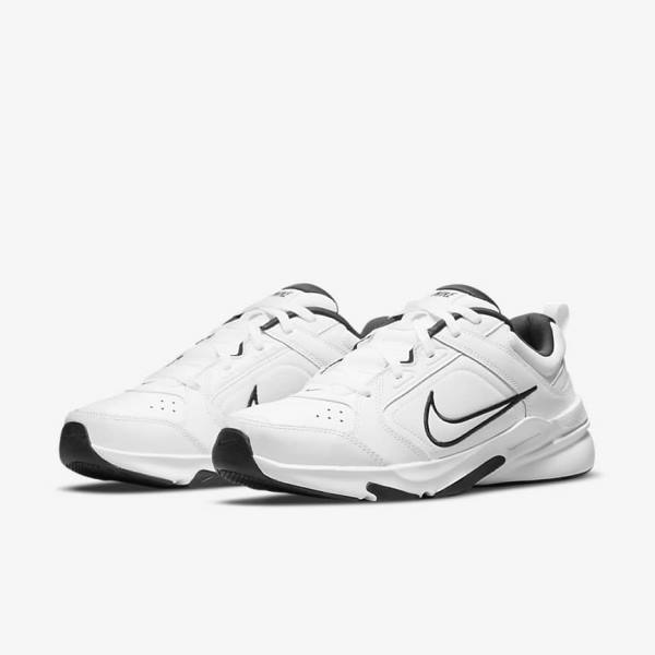 Men's Nike Defy All Day Trainers White / Black / White | NK378LBF