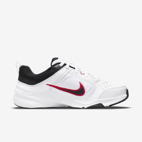 Men's Nike Defy All Day Trainers White / Red / Black | NK584KEJ