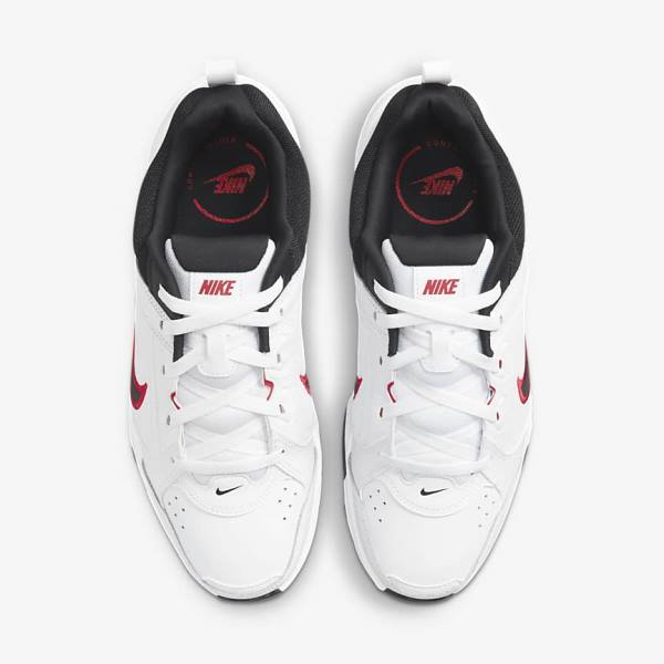 Men's Nike Defy All Day Trainers White / Red / Black | NK584KEJ