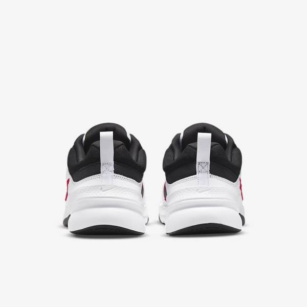 Men's Nike Defy All Day Trainers White / Red / Black | NK584KEJ