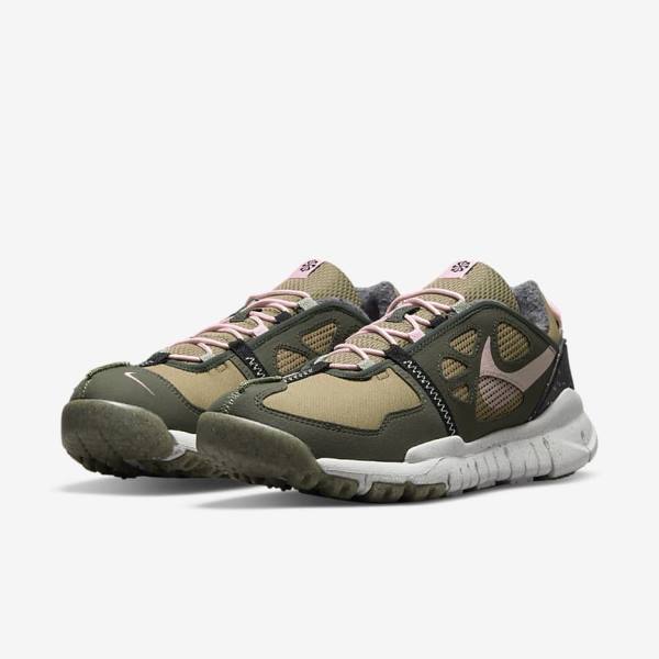 Men's Nike Free Terra Vista Trainers Brown / Black / Pink | NK578ALT