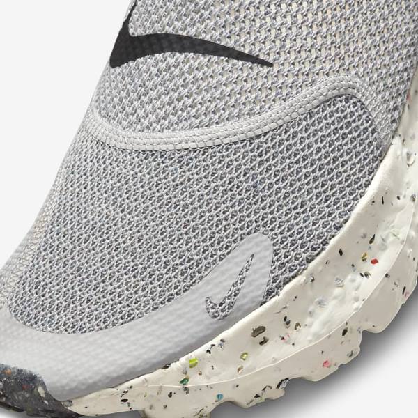 Men's Nike Glide FlyEase Trainers Grey / White / Black | NK316MWK