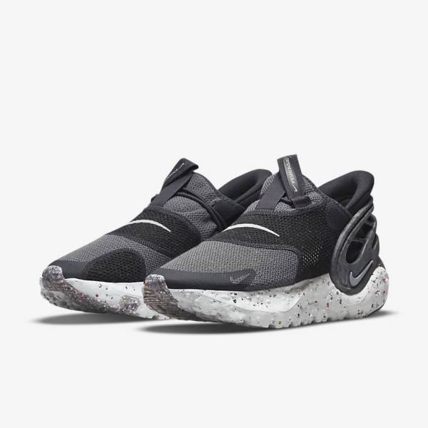 Men's Nike Glide FlyEase Trainers Grey / Black / Grey | NK761MYG