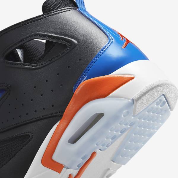 Men's Nike Jordan Flight Club 91 Trainers Black / Royal / White / Orange | NK236OKT