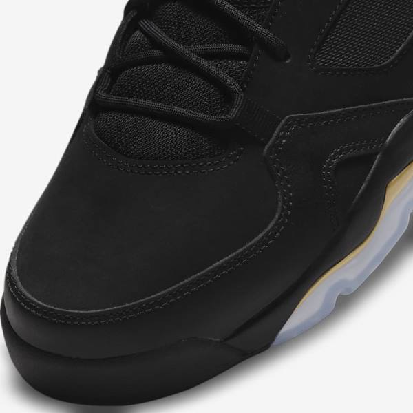 Men's Nike Jordan Flight Club 91 Trainers Black / Metal Gold | NK362YCU