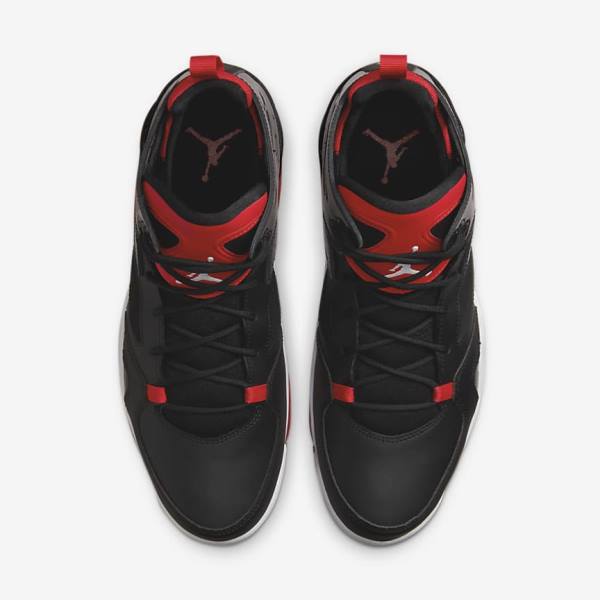 Men's Nike Jordan Flight Club 91 Trainers Black / Red / White | NK907CSB