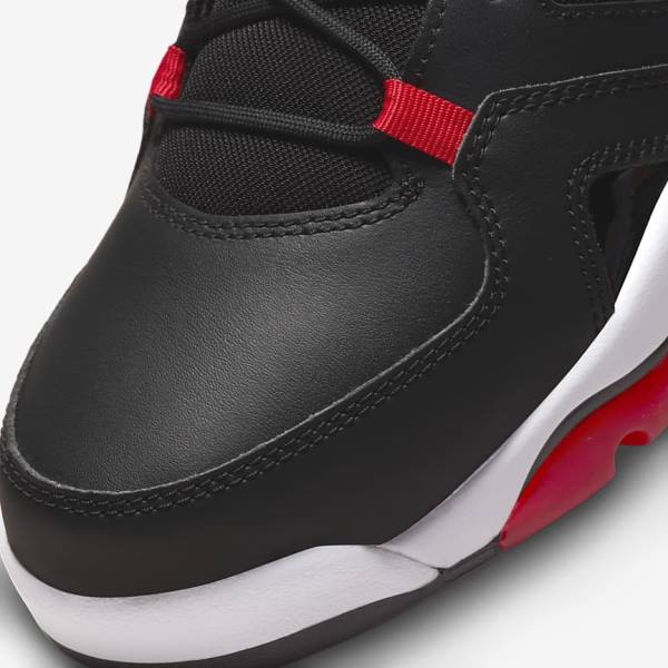 Men's Nike Jordan Flight Club 91 Trainers Black / Red / White | NK907CSB