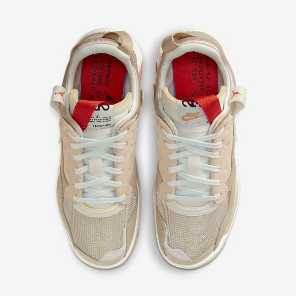 Men's Nike Jordan MA2 Trainers Khaki / Red | NK750RIH