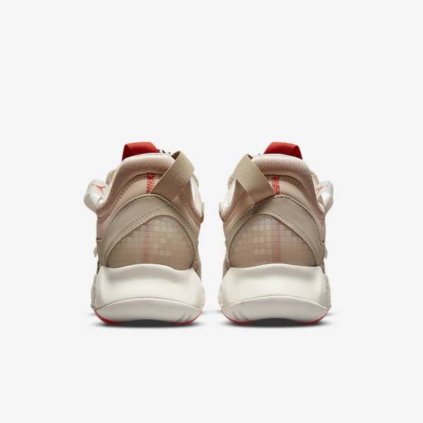 Men's Nike Jordan MA2 Trainers Khaki / Red | NK750RIH