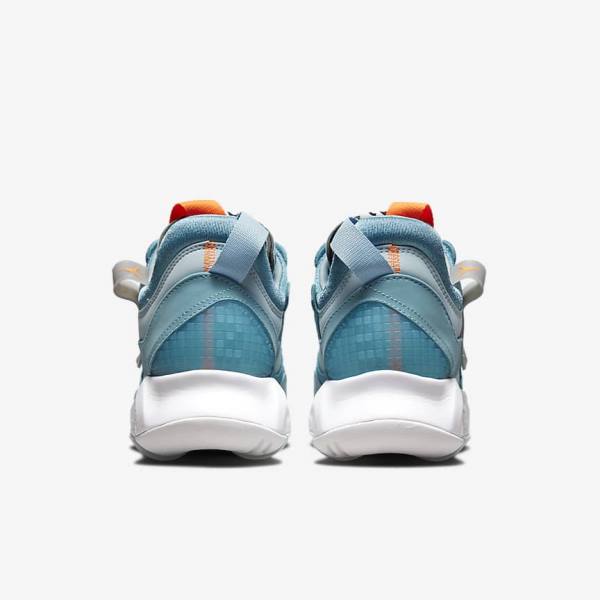 Men's Nike Jordan MA2 Trainers Light Blue / Grey / Orange | NK671XJF