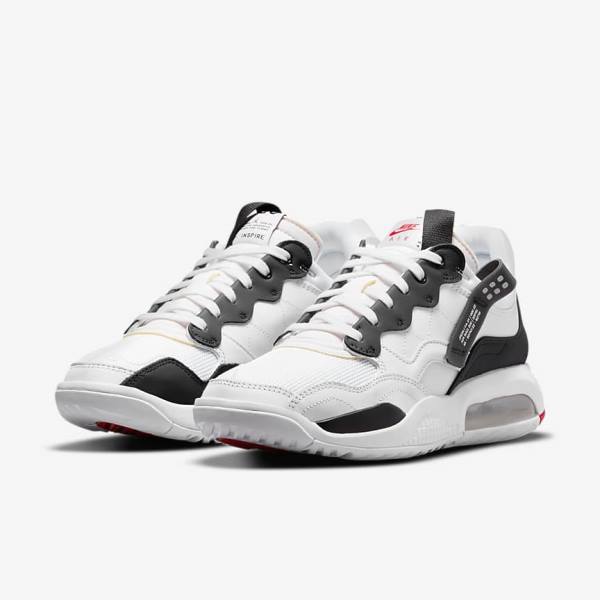 Men's Nike Jordan MA2 Trainers White / Red / Light Grey / Black | NK539USG