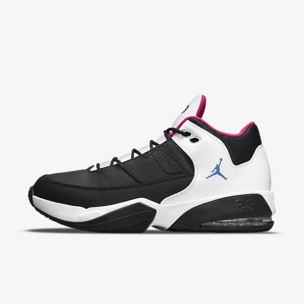 Men\'s Nike Jordan Max Aura 3 Trainers Black / White / Pink / Blue | NK451KOG