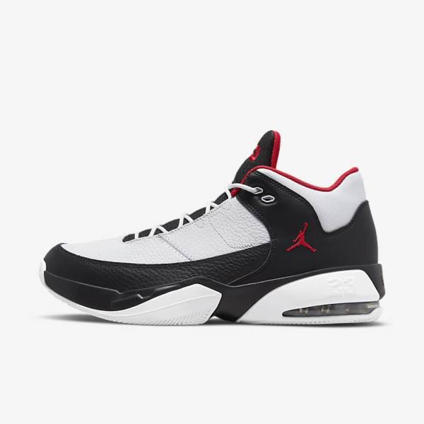 Men\'s Nike Jordan Max Aura 3 Trainers White / Black / Red | NK273DCW