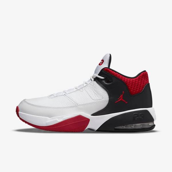 Men\'s Nike Jordan Max Aura 3 Trainers White / Black / Red | NK762IUE