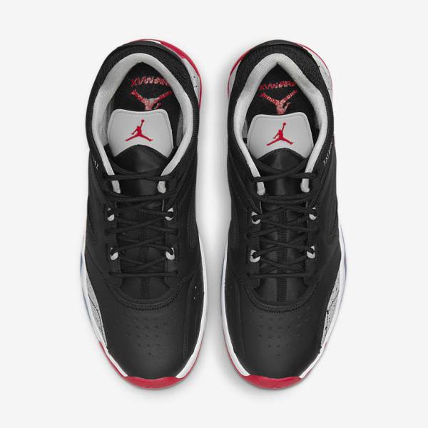 Men's Nike Jordan Point Lane Trainers Black / Grey / White / Red | NK793CDB