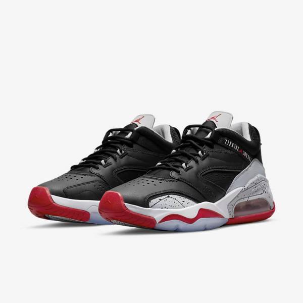 Men's Nike Jordan Point Lane Trainers Black / Grey / White / Red | NK793CDB