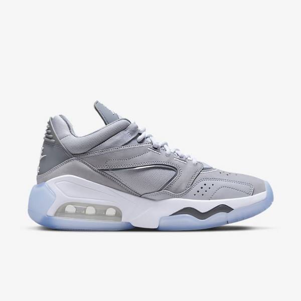 Men's Nike Jordan Point Lane Trainers Grey / White | NK074RBV