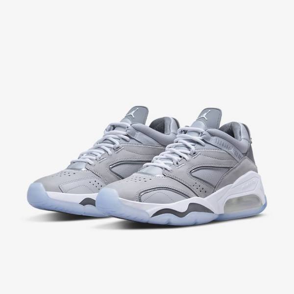 Men's Nike Jordan Point Lane Trainers Grey / White | NK074RBV