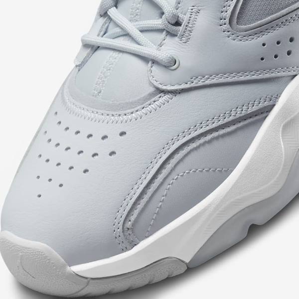 Men's Nike Jordan Point Lane Trainers Platinum / White / Grey | NK941PDK