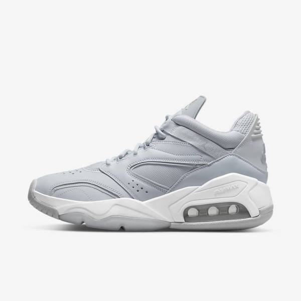 Men\'s Nike Jordan Point Lane Trainers Platinum / White / Grey | NK941PDK