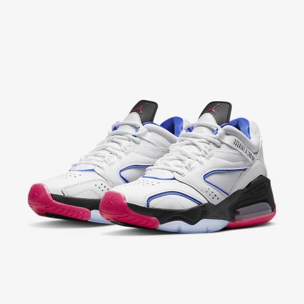 Men's Nike Jordan Point Lane Trainers White / Blue / Black / Pink | NK961GSY