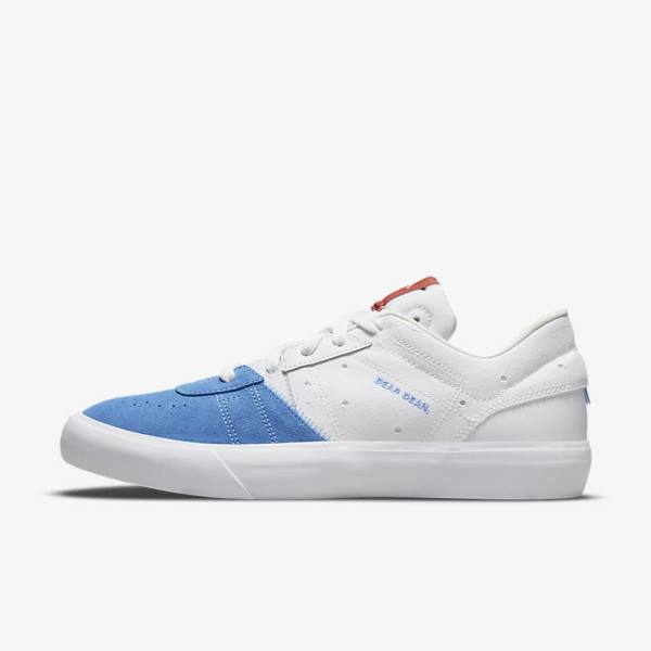 Men\'s Nike Jordan Series .02 Dear Dean Trainers White / Blue | NK701VIH