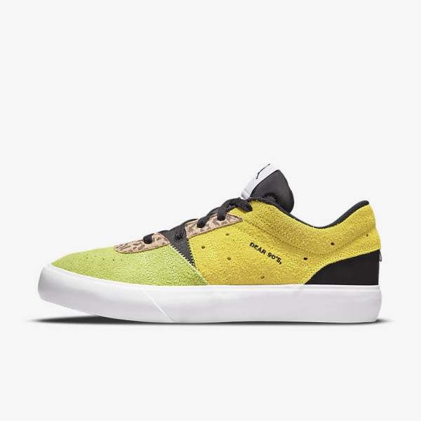 Men\'s Nike Jordan Series .03 Dear 90s Jordan Shoes Light Yellow / Light Green / Black | NK678TAW