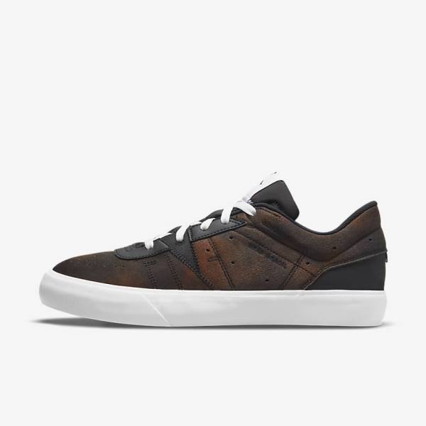 Men\'s Nike Jordan Series .03 Dear Coach Jordan Shoes Brown / White / Black | NK254FTA