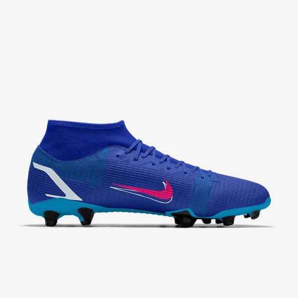 Men's Nike Mercurial Superfly 8 Academy By You Custom Football Shoes Multicolor | NK702XGA