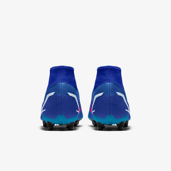 Men's Nike Mercurial Superfly 8 Academy By You Custom Football Shoes Multicolor | NK702XGA