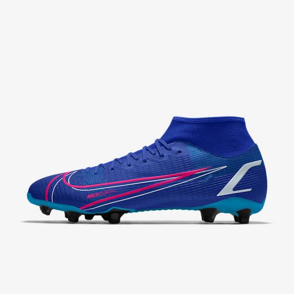 Men\'s Nike Mercurial Superfly 8 Academy By You Custom Football Shoes Multicolor | NK702XGA