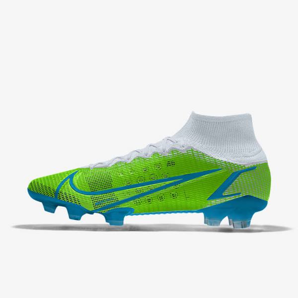 Men\'s Nike Mercurial Superfly 8 Elite By You Custom Football Shoes Multicolor | NK219WIB