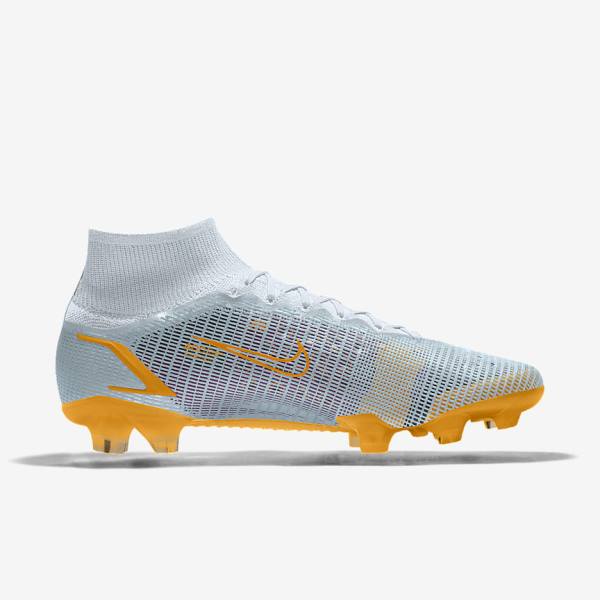 Men's Nike Mercurial Superfly 8 Elite By You Custom Football Shoes Multicolor | NK592QCV