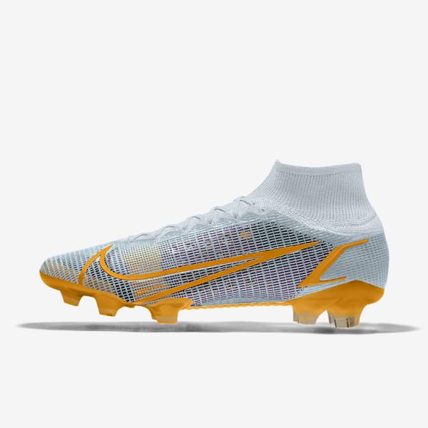 Men\'s Nike Mercurial Superfly 8 Elite By You Custom Football Shoes Multicolor | NK592QCV