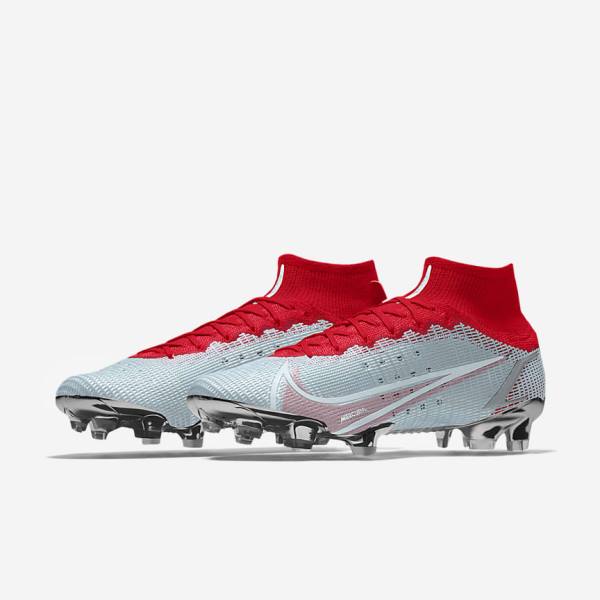 Men's Nike Mercurial Superfly 8 Elite By You Custom Football Shoes Multicolor | NK752XGZ